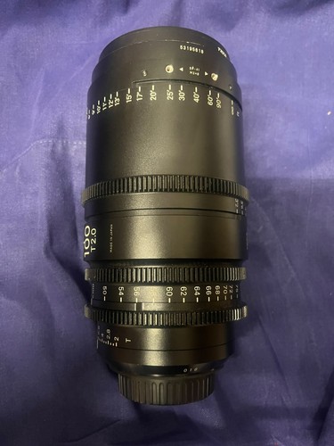 Sigma cine 100mm - 50-100mm, high