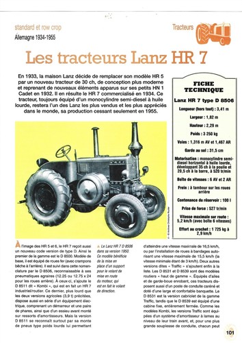 Tracteur lanz - lanz, 7