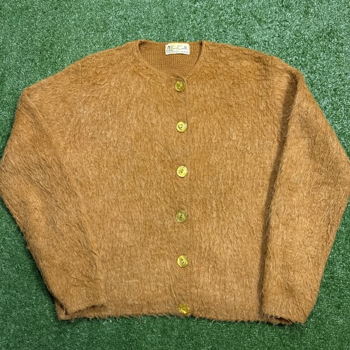 Vintage 60s brown shaggy fuzzy - vintage,