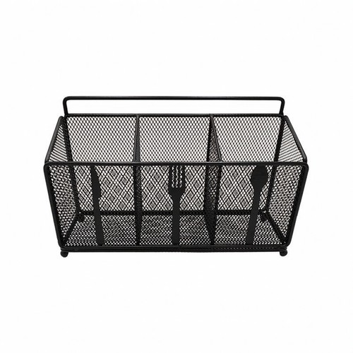 Panier métallique trois - métallique, à