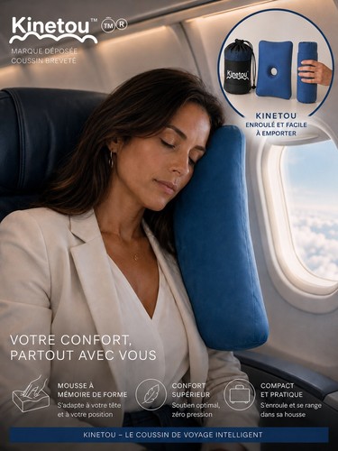 Kinetou coussin voyage et - de,