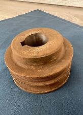 Antique Industrial Deco Metal Wheel Pulley Metal Object Tooling Antique