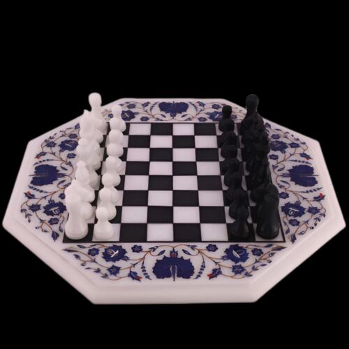 Table échiquier octogonale - table, d'échiquier