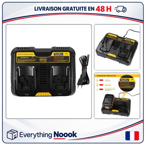 Chargeur batterie dewalt 18v - 18v, 2