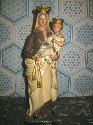 Ancienne jolie sainte vierge - ancienne,