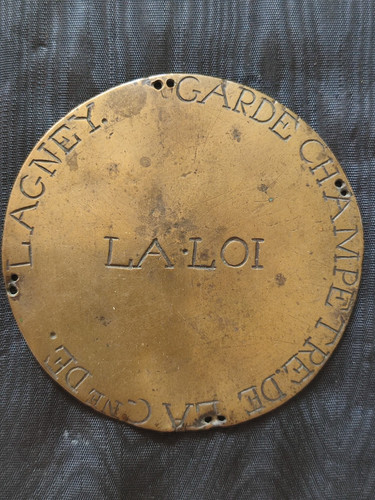 Plaque métier vènerie - plaque,