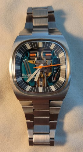 Restored 7396 bulova - restored, accutron