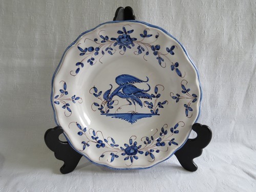 Assiette creuse faïence - assiette,