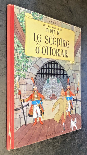 Tintin sceptre d ottokar - le,