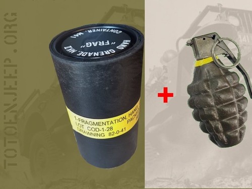 Tube grenad frag - mk2, mkii