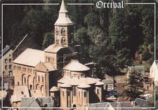 63 ORCIVAL THE CHURCH FOUNDED IN THE 12TH CENTURY BY THE MONKS OF THE CHAIR D