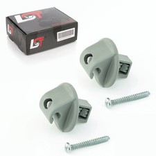 2x Support Parasoleil Crème Solaire Gris Clair pour Renault Alpine V6 Rétro lada