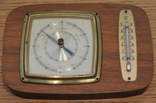 vintage ancien BAROMETRE meteo