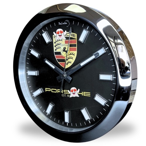 Horloge murale hommage - horloge, porsche