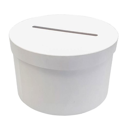 Urne ronde blanche - urne,