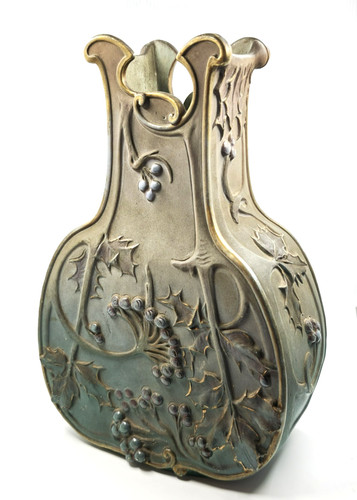Grand vase art nouveau - art,