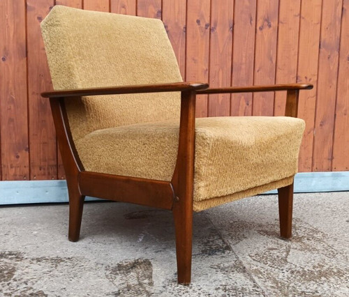 Fauteuil lounge vintage - fauteuil,