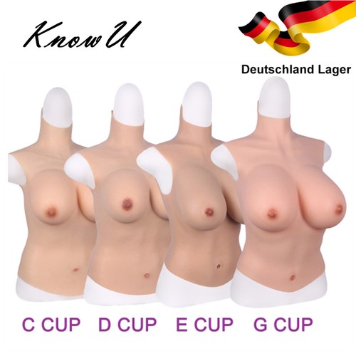 Demi corps faux seins silicone - seins,