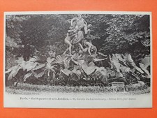 PARIS JARDIN du LUXEMBOURG Sculpture Le TRIOMPHE de SILÈNE by Aimé Jules DALOU