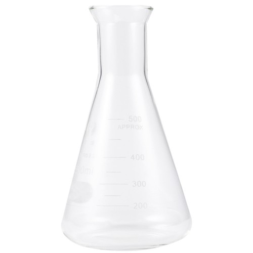Erlenmeyer avec bouchon - , fiole