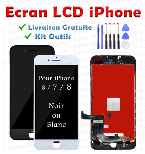 Ecran lcd iphone 8 - 6, /