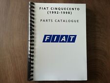 Fiat CINQUECENTO (1992-1998) parts catalog (copy) n-m