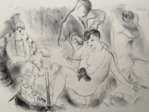 Marcel vertès lithographie - marcel, vertÈs.