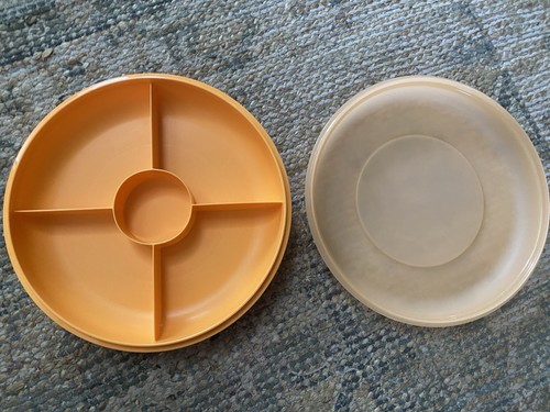 Tupperware plateau orange - tupperware,