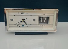 Réveil calendrier vintage