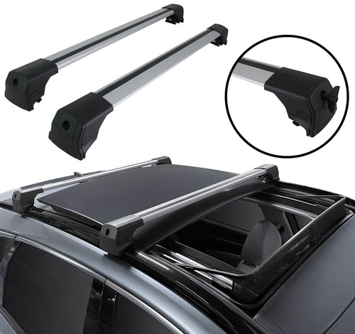Barres toit pour rails - barres,