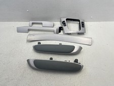 2001-2006 BMW M3 E46 Dash Center Console Armrest Cover Trim Set Silver 1566 OEM