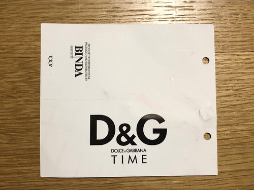 Dolce gabbana time - d&g,
