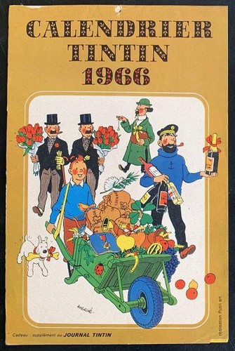 Tintin calendrier - (divers),