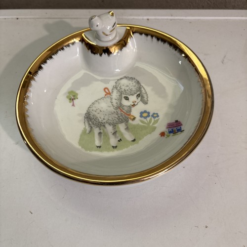 Ancienne assiette bouillie - à,