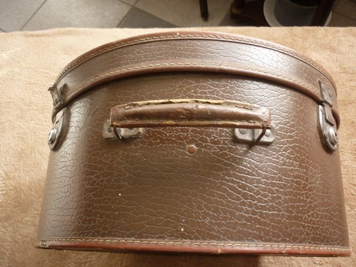 Boite chapeau marron 40 - boite, chapeau/
