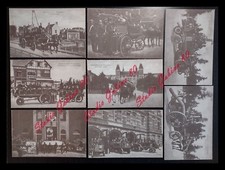 Series 8 Postcards LetterCard AMSTERDAM FIRE BRIGADE (early 900) - RARE