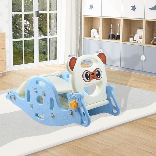Toboggan balançoire en 1 - balançoire,
