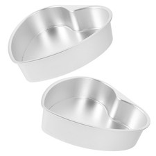  2 Pcs Moule Gâteau Coeur