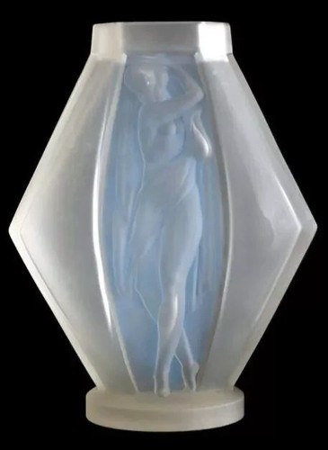 Art deco vase etling france - deco,