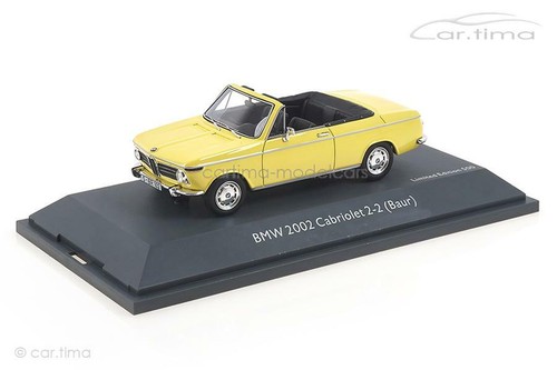 Bmw 2002 baur - cabriolet, jaune