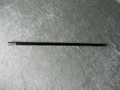Rare canne argent massif - rare,