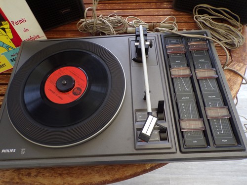 Ancienne platine disques - ancienne,