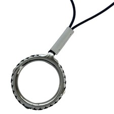 Collier HERMES cuir x métal