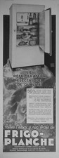 1939 PRESS ADVERTISEMENT FRIDGE FRIDGE-BOARD - POYET brothers - ADVERTISING