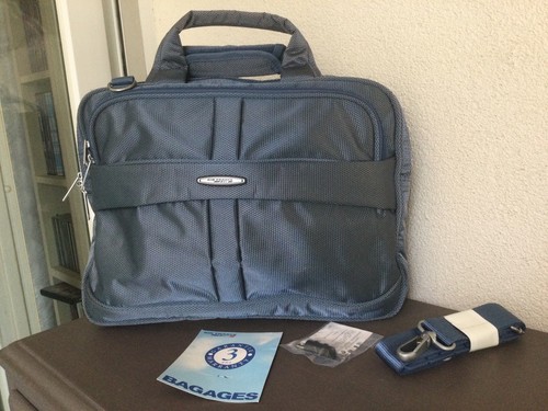 Sacoche vintage bleu ciel - –,
