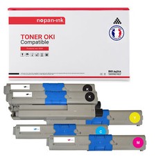 Toners OKI 44973536 (Noir x2 +