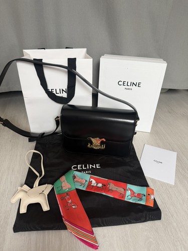 Sac céline triomphe cuir - sac,