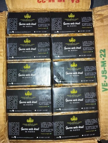 Savon noir brut - du, nigéria
