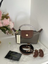 Sac Mini Longchamp XS Taupe -