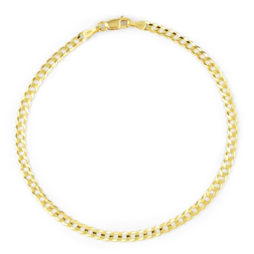 Bracelet cheville en - ou,